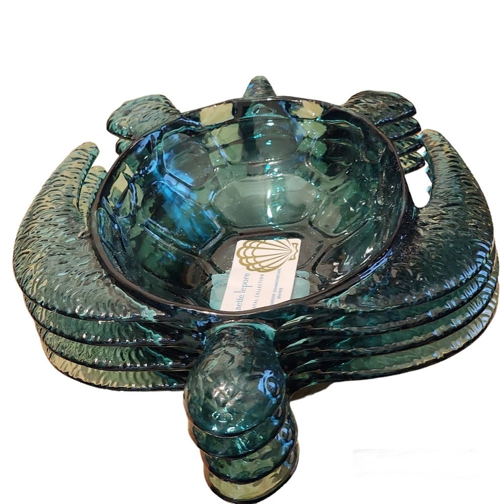 Sealife Acrylic S/4 Sea Turtle Bowls